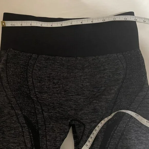 Running Girl XL Grey Heather Compression Leggings - Picture 7 of 8